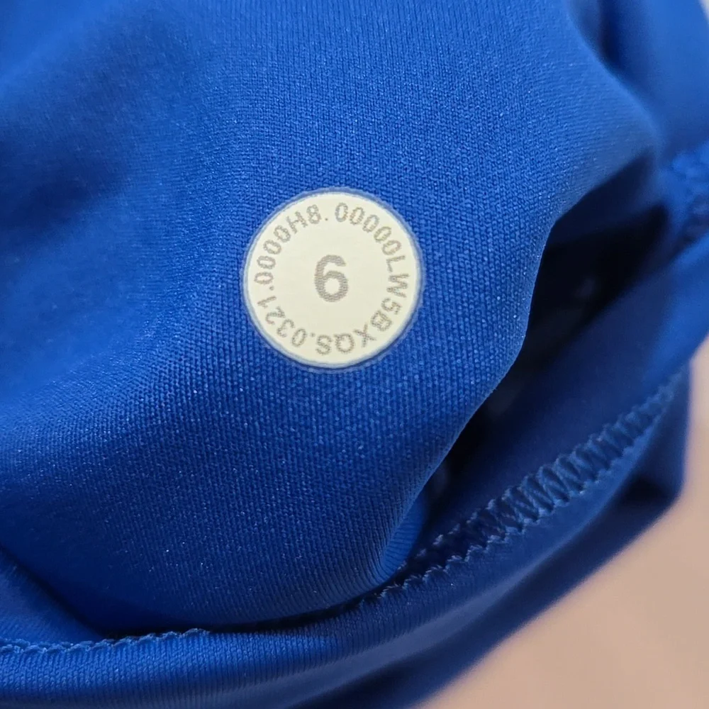 Lululemon Fast and Free High-Rise Tight 25" *Nulux (Symphony Blue) - Picture 9 of 9